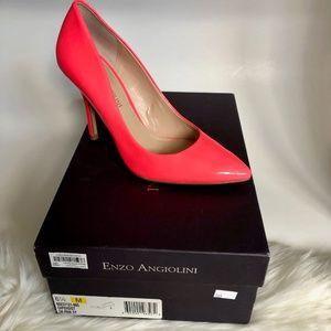 Enzo Angiolini “Persist” Dark Pink Patent Leather